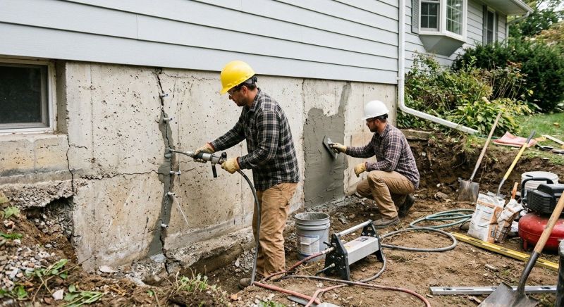 Basement Foundation Repair in Newnan, GA