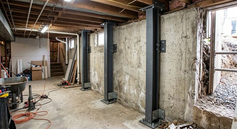 Basement Stabilization in Douglasville, GA