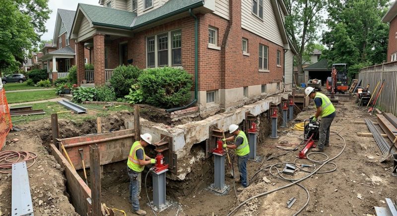 Basement Underpinning in Douglasville, GA