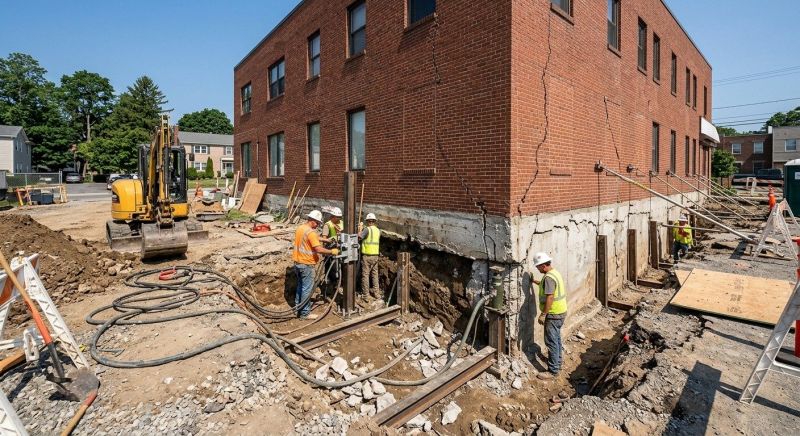 Building Foundation Repair in Acworth, GA