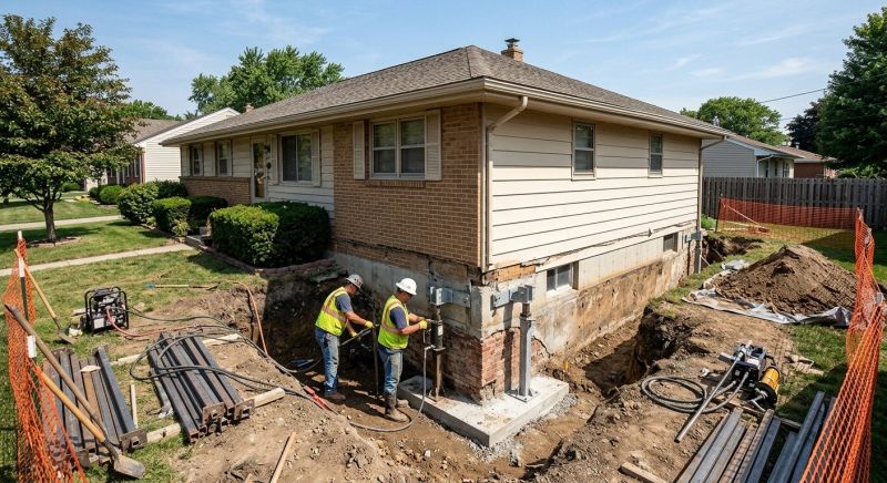 Building Foundation Repair in Forest Park, GA