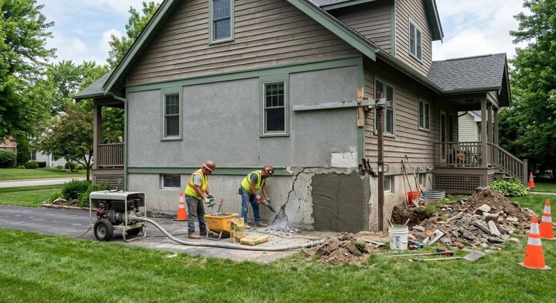 Building Foundation Repair in Haralson County, GA