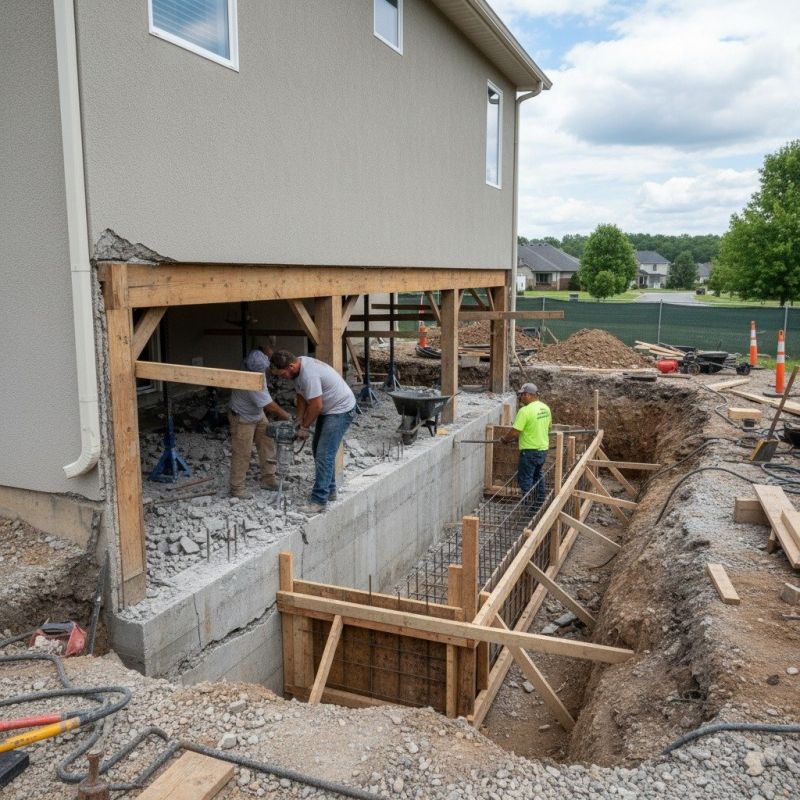 Building Foundation Repair in Powder Springs, GA