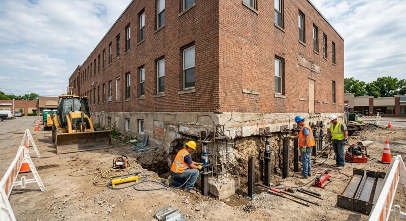 Commercial Foundation Repair in Douglasville, GA