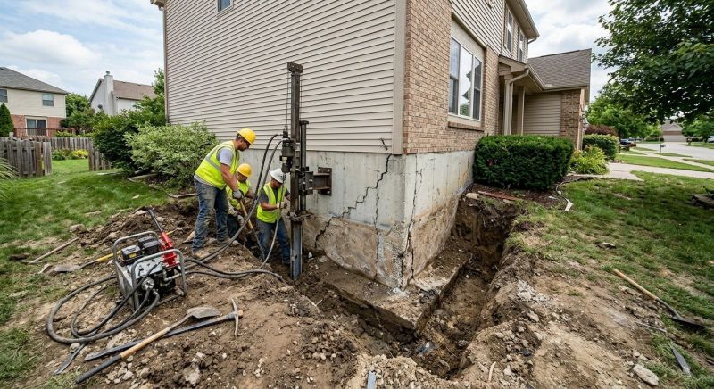 Concrete Foundation Repair in Hiram, GA