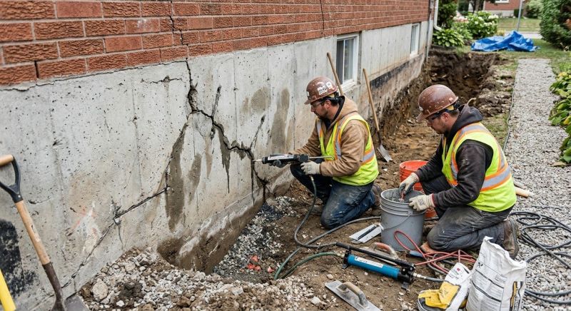 Cracked Foundation Repair in Douglas County, GA