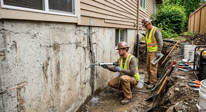 Cracked Foundation Repair in Fayette County, GA