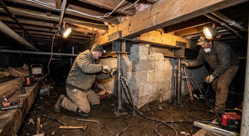 Crawlspace Foundation Repair in Dallas, GA