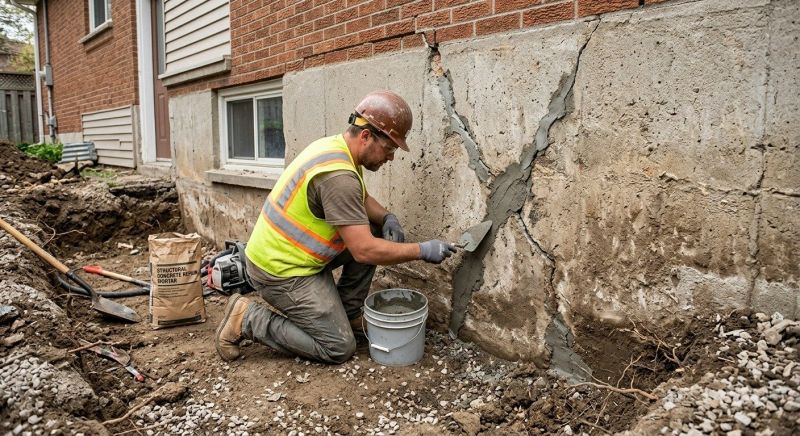 Foundation Crack Repair in Douglas County, GA