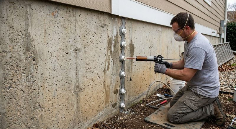 Foundation Crack Sealing in Douglasville, GA