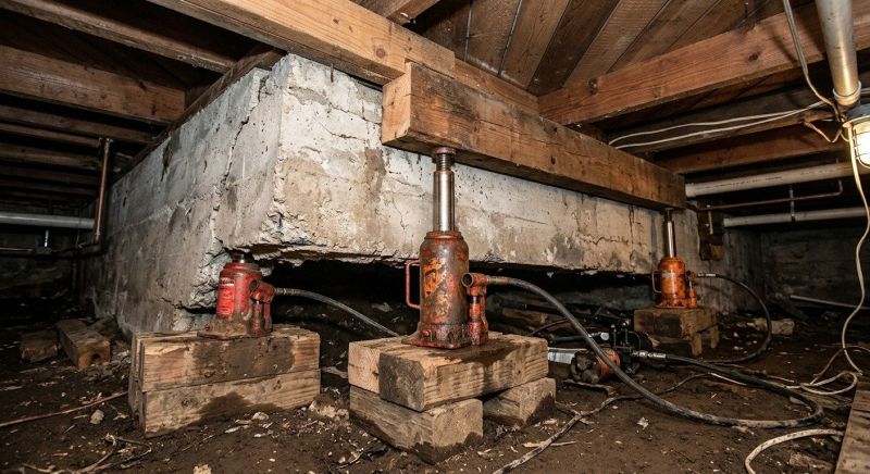 Foundation Jacking in Dallas, GA
