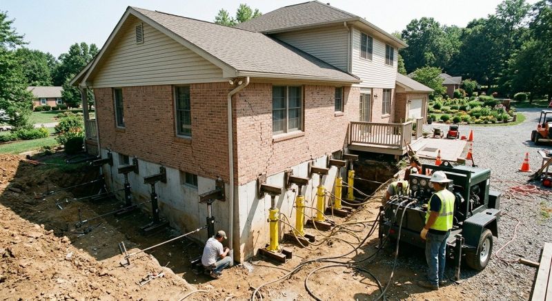 Foundation Jacking in Fairburn, GA