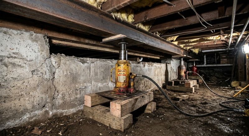 Foundation Jacking in Forest Park, GA