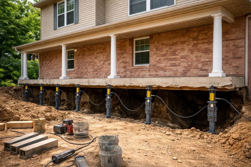 Foundation Jacking in Forest Park, GA