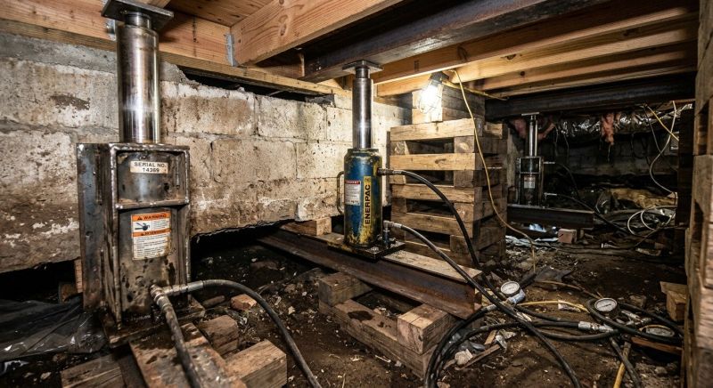 Foundation Jacking in Haralson County, GA