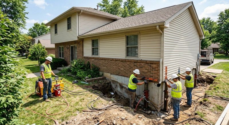 Foundation Jacking in Temple, GA