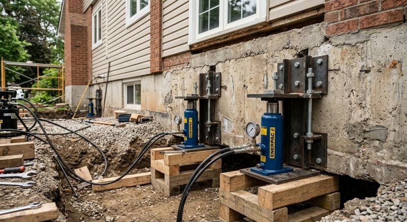 Foundation Jacking in Tyrone, GA