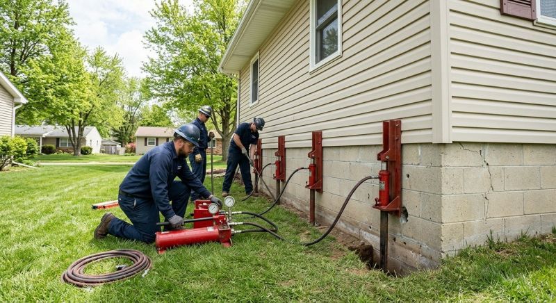 Foundation Jacking in Tyrone, GA