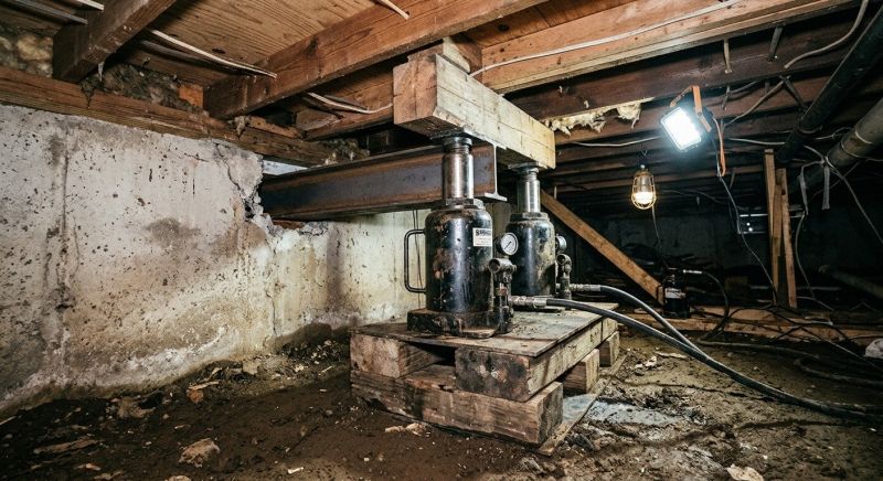 Foundation Jacking in Tyrone, GA