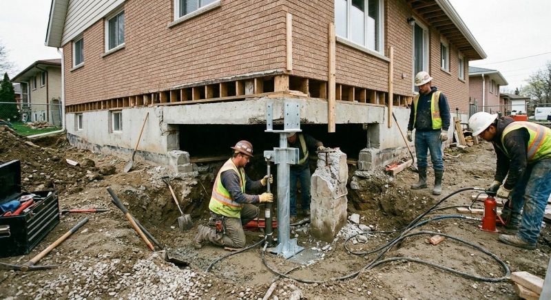 Foundation Pier Repair in Douglasville, GA