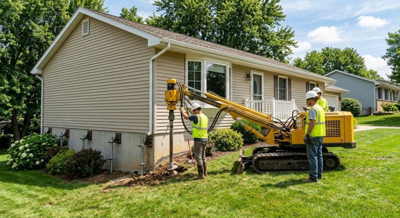 Foundation Raising in Sharpsburg, GA