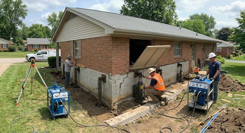 Foundation Releveling in Douglasville, GA