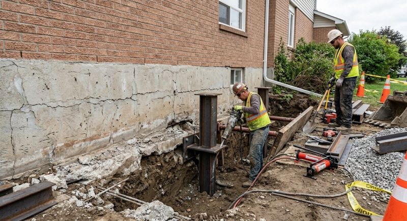 Foundation Structural Repair in Hiram, GA