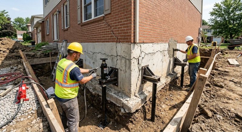 Foundation Structural Repair in Temple, GA
