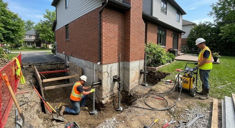 Foundation Underpinning in Douglasville, GA