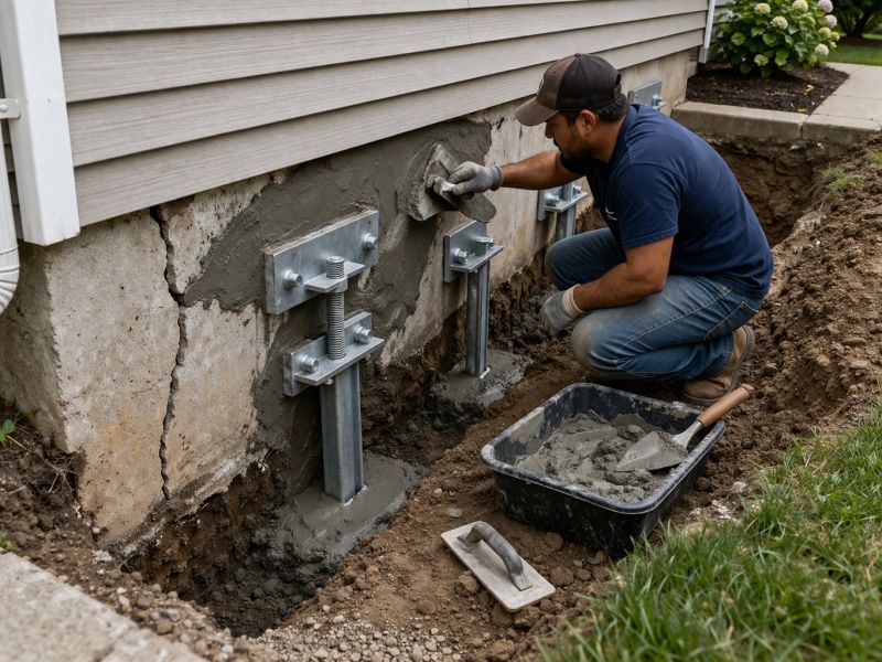Home Foundation Repair in Hiram, GA