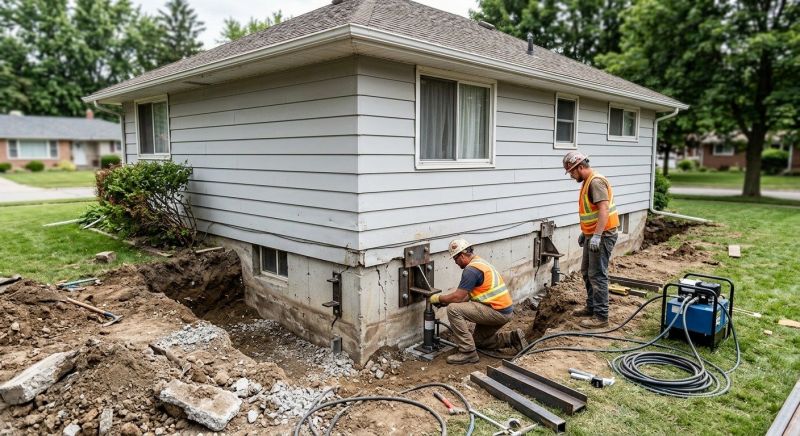 Home Foundation Repair in Newnan, GA