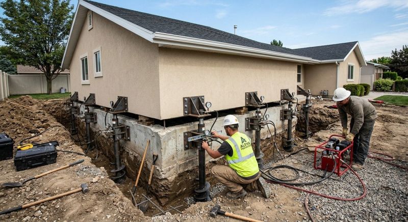 House Foundation Leveling in Douglasville, GA