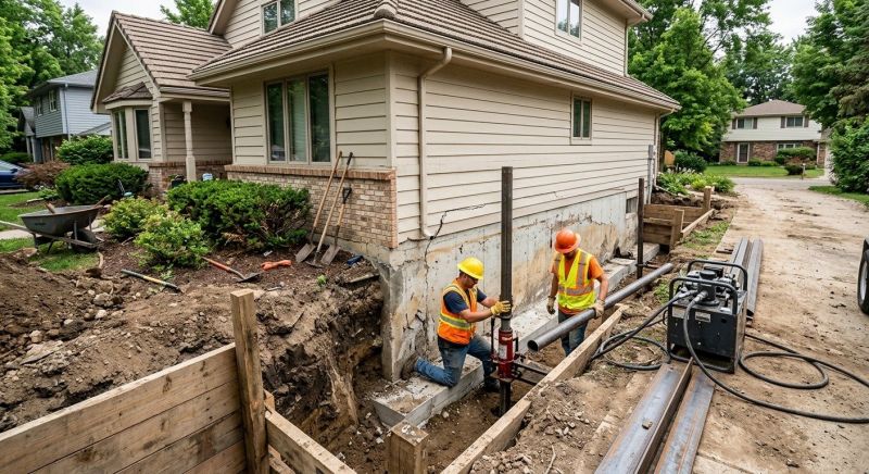 House Foundation Repair in Acworth, GA
