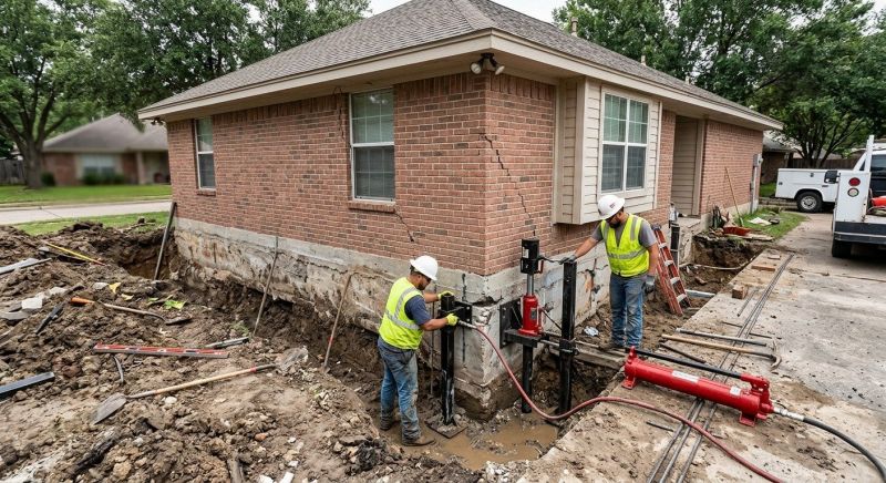 House Foundation Repair in Douglasville, GA