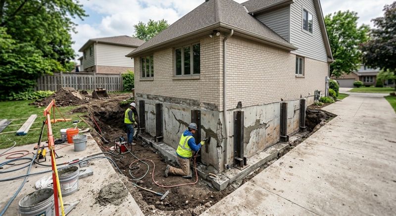 House Foundation Repair in Peachtree City, GA