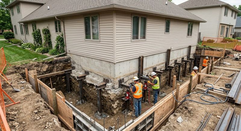 House Underpinning in Douglasville, GA