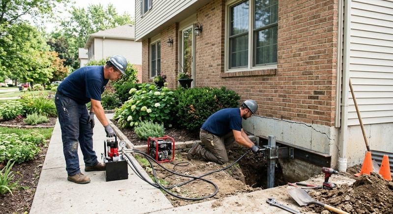 Settling Foundation Service in Tyrone, GA
