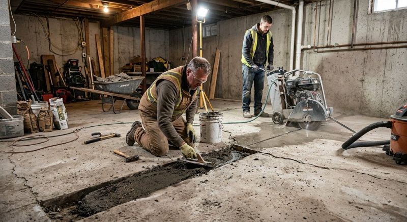 Slab Foundation Repair in Douglasville, GA