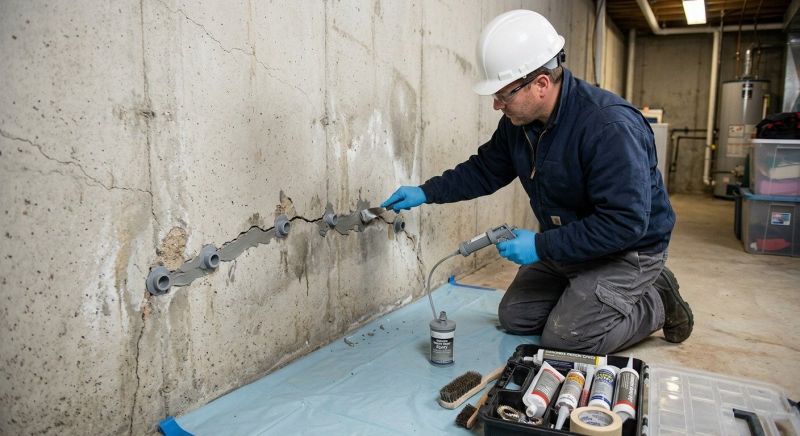 Structural Crack Repair in Douglasville, GA