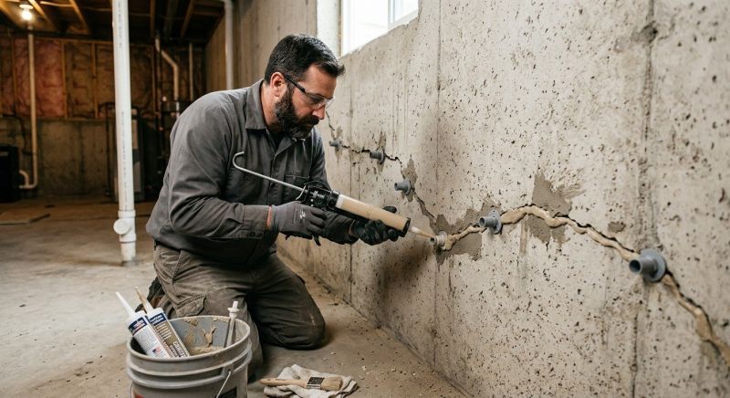 Structural Crack Repair in Douglasville, GA