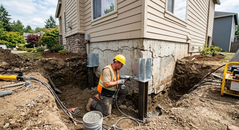 Structural Foundation Repair in Tyrone, GA