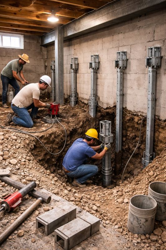 Structural Underpinning in Douglasville, GA