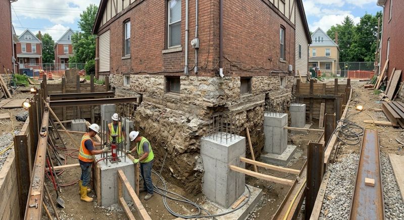 Structural Underpinning in Douglasville, GA