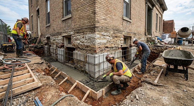 Underpinning Repair in Douglasville, GA