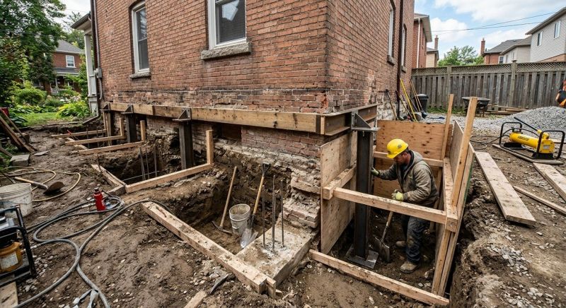 Underpinning Repair in Douglasville, GA