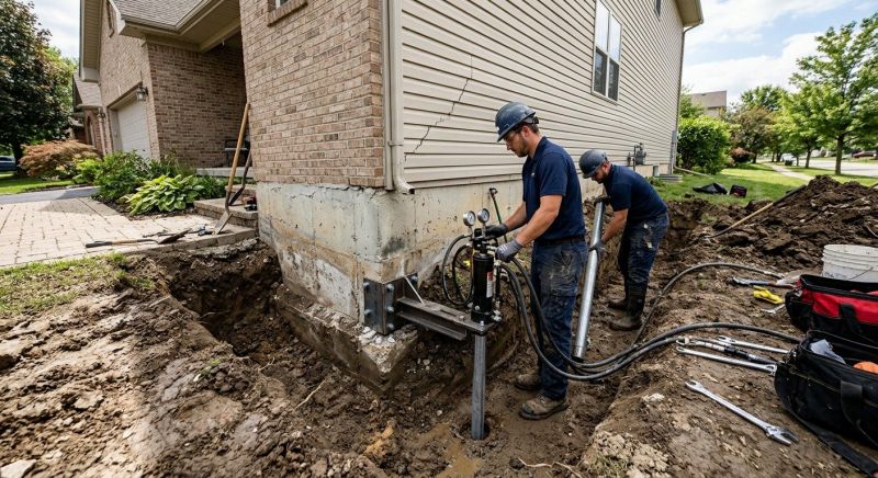 Settling Foundation Service in Sharpsburg, GA